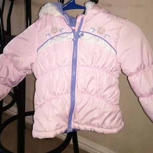 London Fog Pink Puffer Jacket for 3T